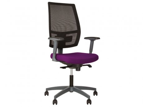 Кресло Мелания R NET GREY ST PL72 OP LS