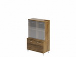 Шкаф для документов J4.06.12 со стеклом
