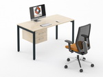 Письменный стол с подвесной тумбой Джет-П 24