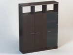 Шкаф руководителя N4.26.15 для папок левый