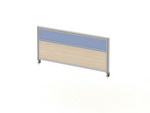 Настольная перегородка ДСП + Ткань NP2-45-10