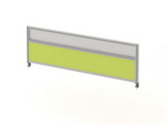 Настольная перегородка ДСП + Стекло NP5-45-14