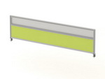Настольная перегородка ДСП + Стекло NP5-45-17