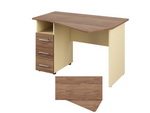 Стол угловой однотумбовый P1.11.12