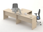 Угловые столы для персонала Сенс комплект 13