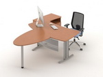 Офісні столи для персоналу Техно плюс комплект 08