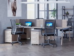 Комплект офисных столов для персонала Джет-В 03