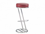 Стул барный ZETA HOKER chrome V