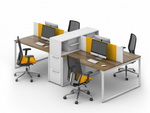 Комплект офісних столів для персоналу Джет-О 24