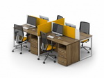 Комплект офісних столів для персоналу Джет-О 25