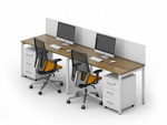 Комплект офисных столов для персонала Джет-П 16