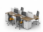 Комплект офисных столов для персонала Джет-П 18