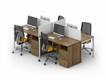 Комплект офисных столов для персонала Джет-П 20