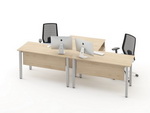 Комплект угловых столов для персонала Озон 14