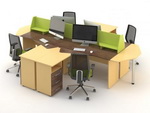 Комплект мебели для персонала Прайм 4