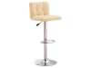 Стул барный RALPH HOKER LB chrome ECO