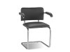 Стул Сильвия arm chrome V